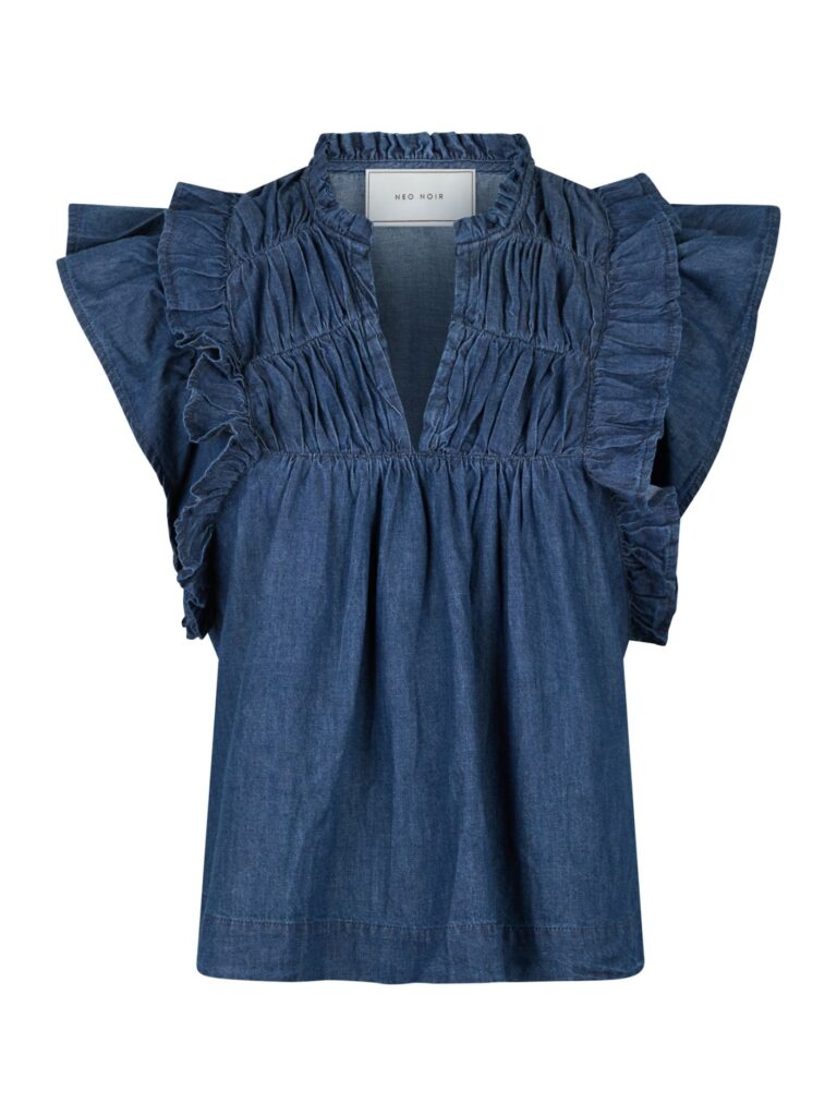 Neo Noir top Jayla denim blue