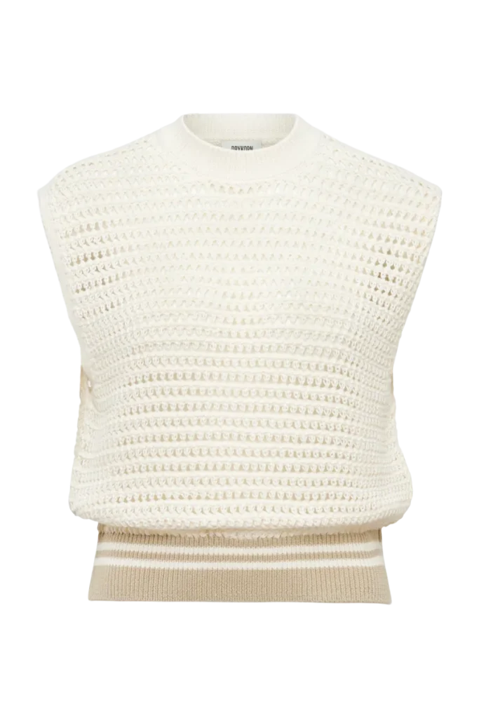 Drykorn top Ofely offwhite
