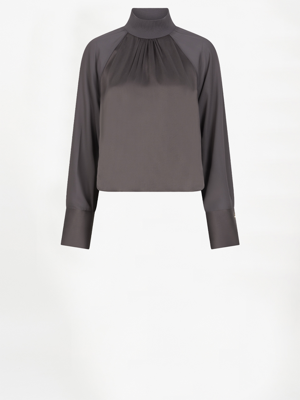 Dante6 Estela top silk mixed antique grey