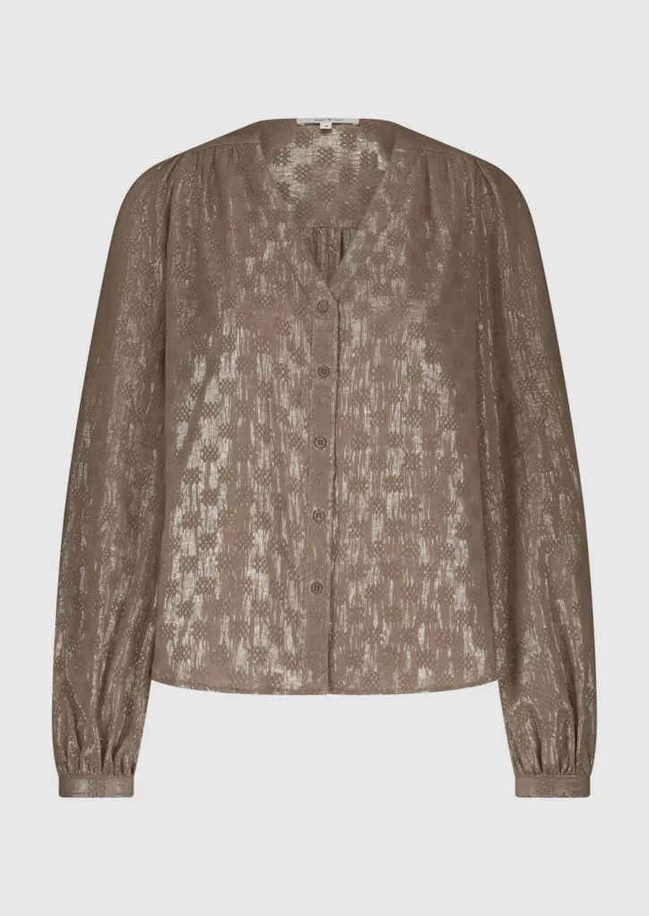 Circle of Trust Cardi blouse faded taupe