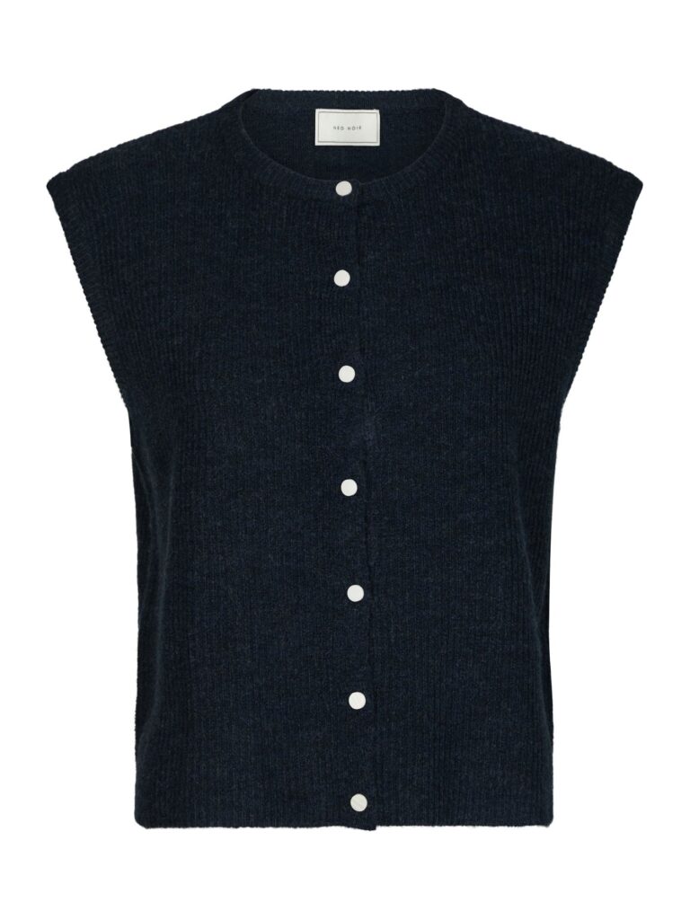 Neo Noir mouwloos vest Everest navy
