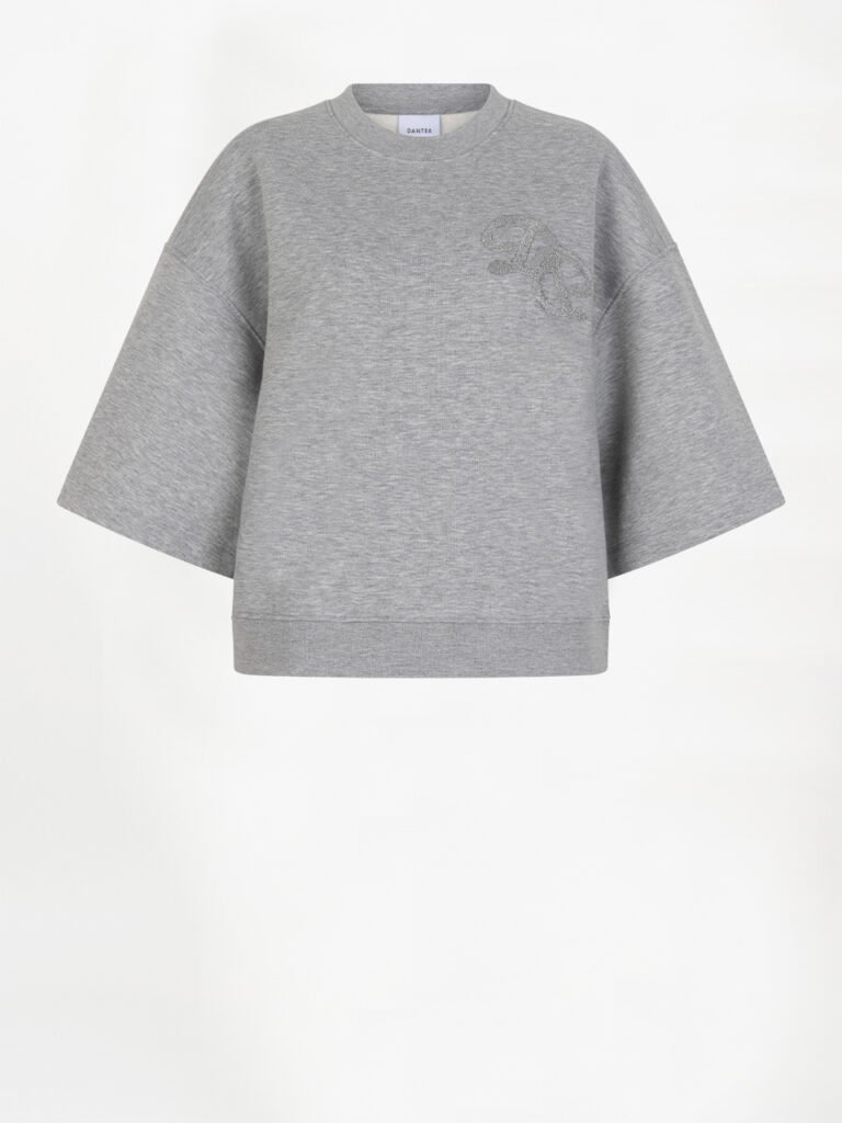 Dante6 kimono sleeve sweater Fallon heather grey