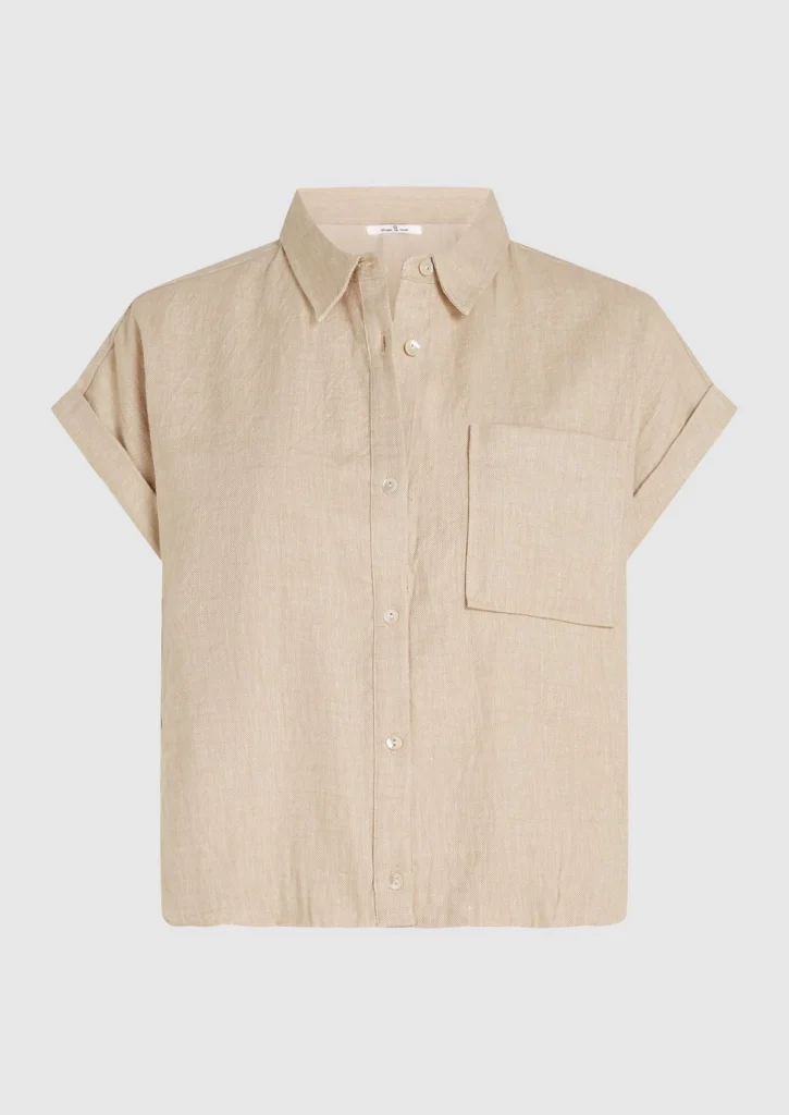 Circle of Trust blouse Kelly Safari tan