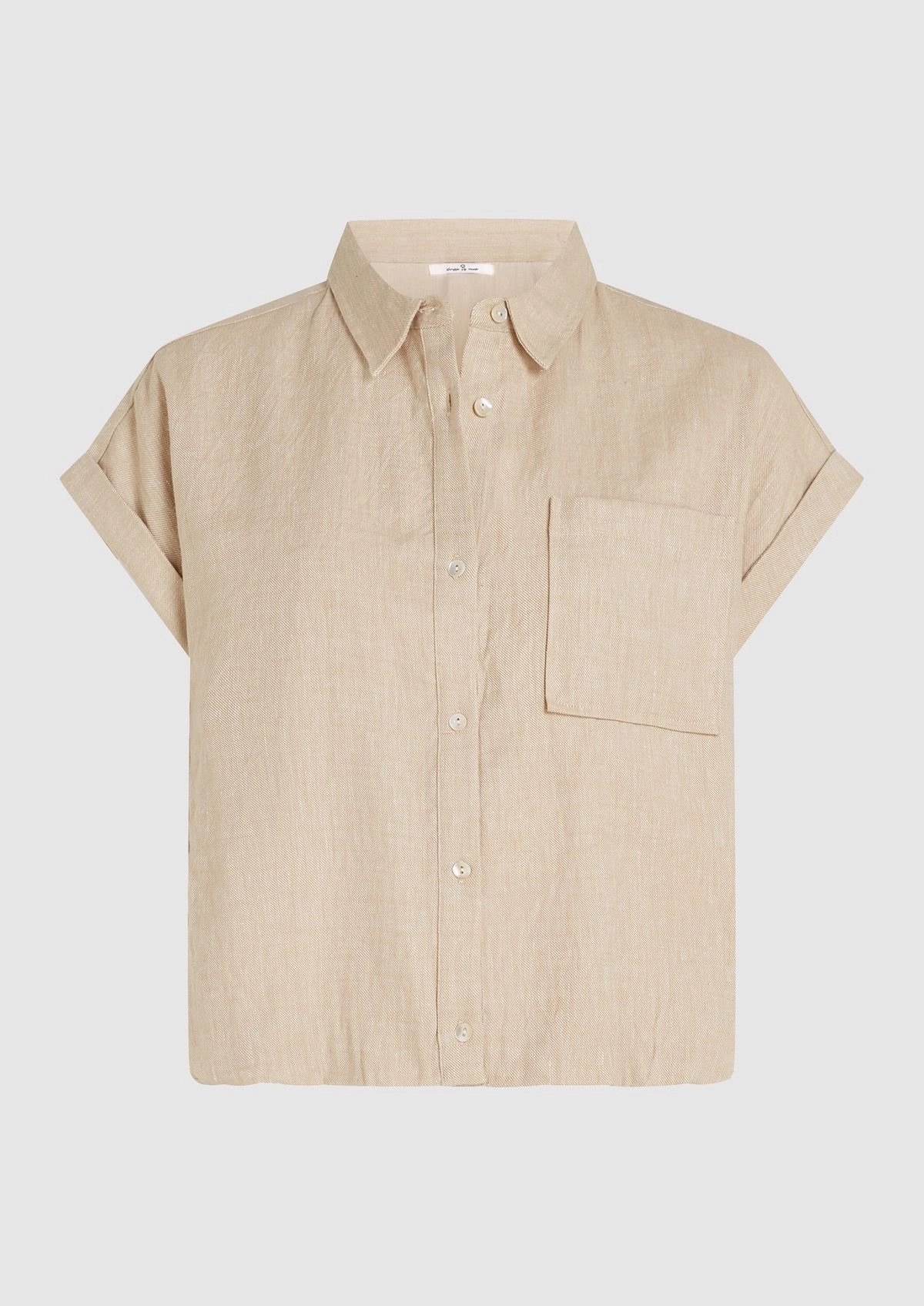 Circle of Trust blouse Kelly Safari tan