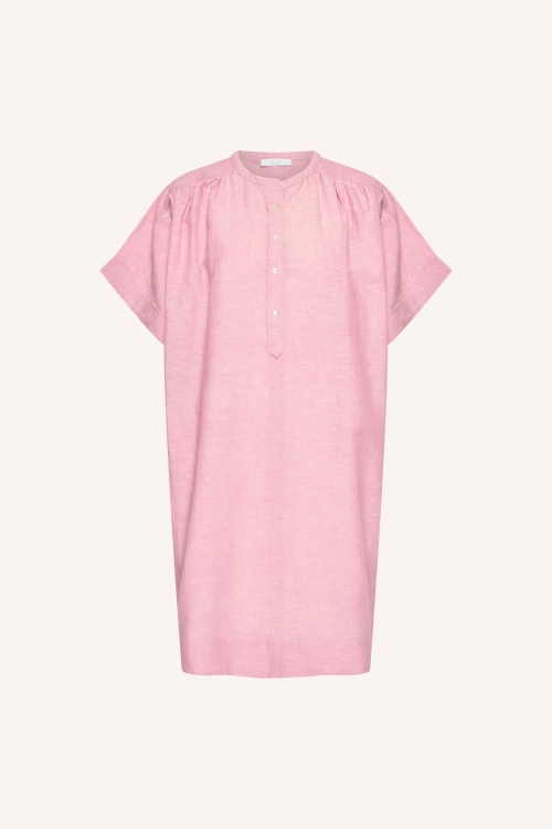 By Bar Amber linen dress dusty pink