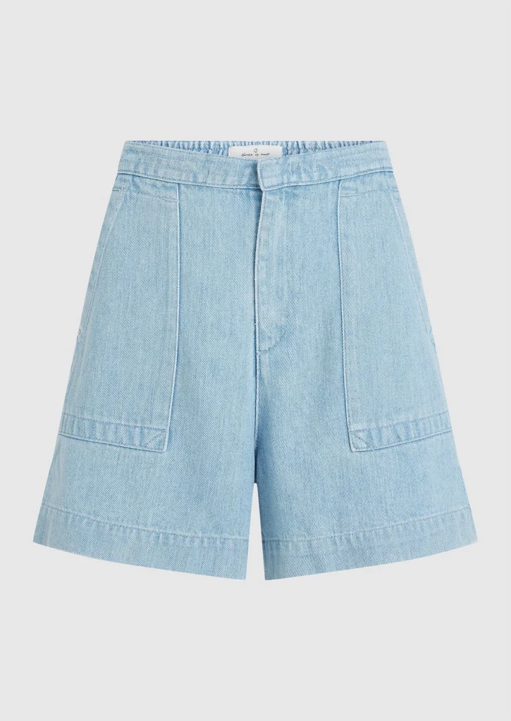 Circle of trust River short blue charm wash