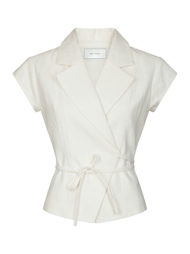 Neo Noir Salima Ramie waistcoat