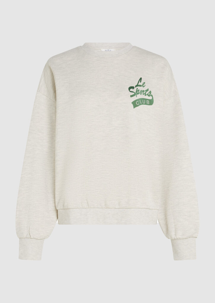 Circle of Trust sweater Biba light grey melange