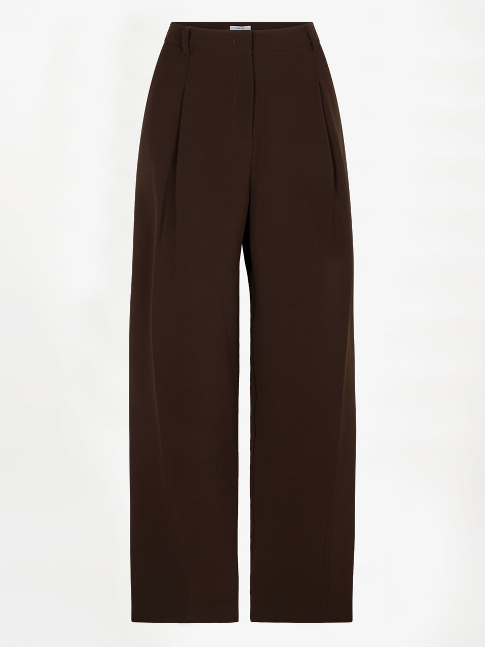 Dante6 Chad pleated pants Espresso brown