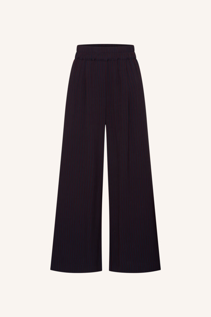 By-Bar pants Benji wine stripe