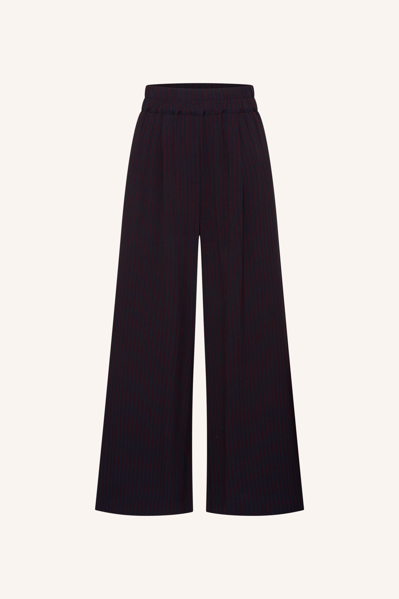By-Bar pants Benji wine stripe
