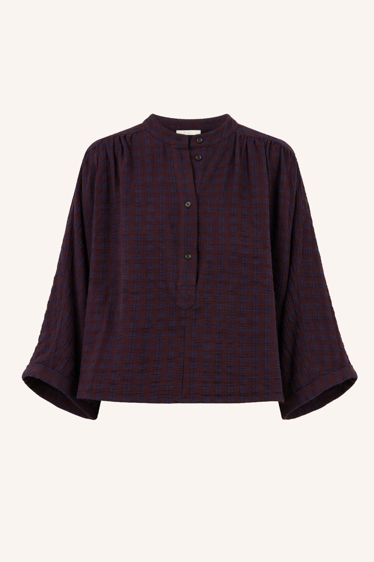 By-Bar blouse Jess wine check