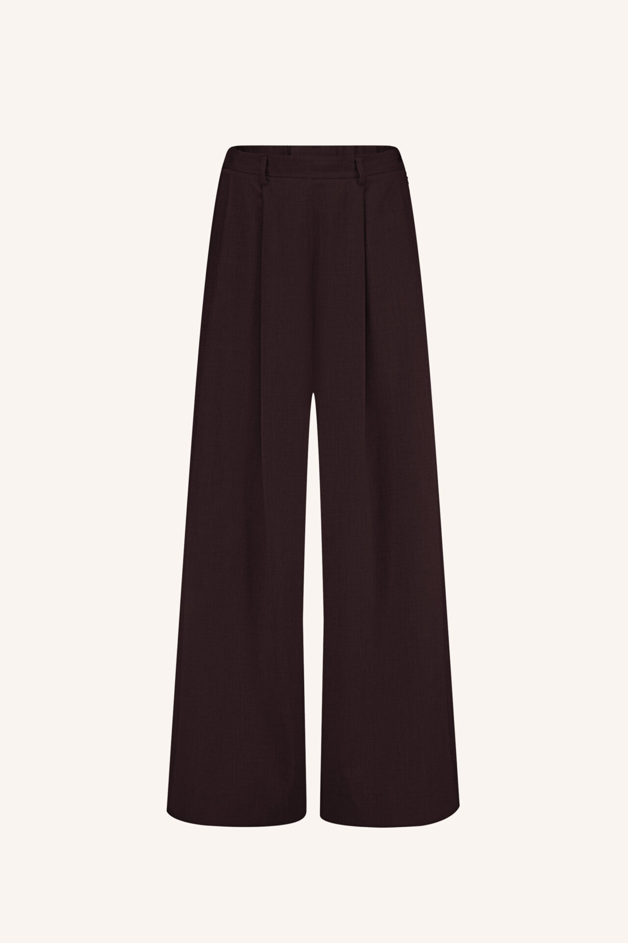 By-Bar pants Sef dark wine