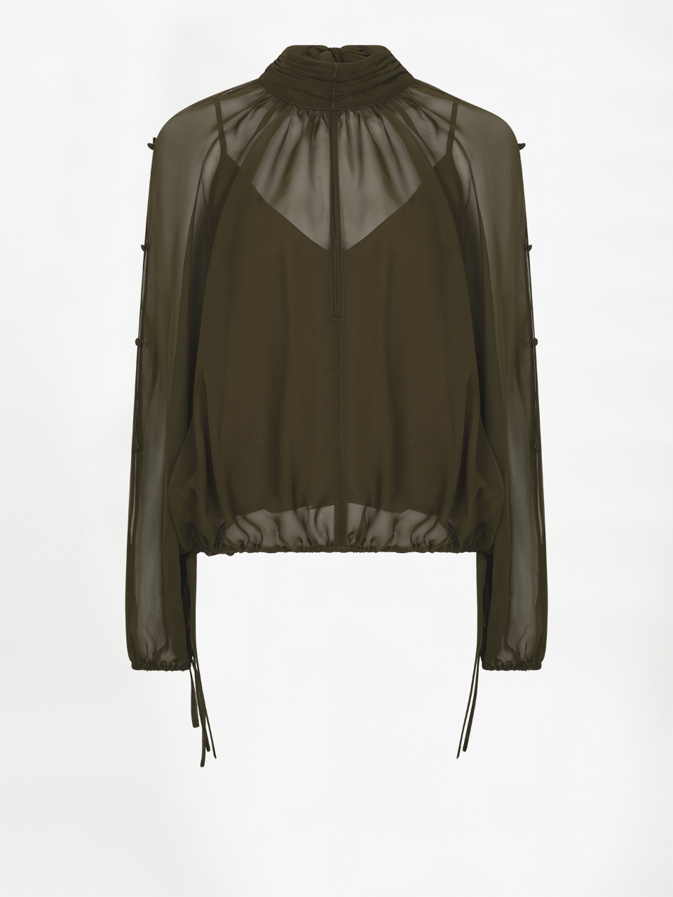 Dante6 blouse Sonia moss olive