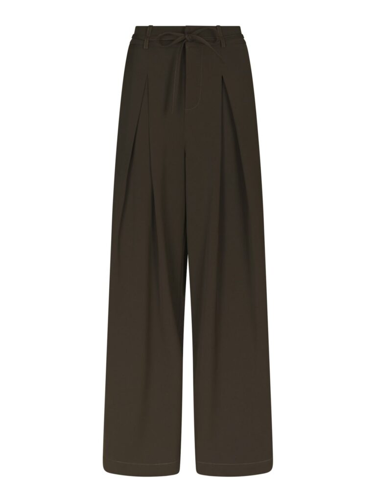 Neo Noir Eddina woven pants Dark Brown
