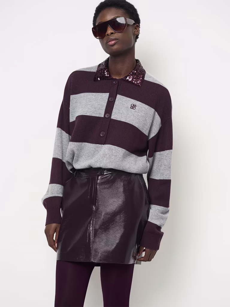Dante6 Brayden stripe sweater multicolor