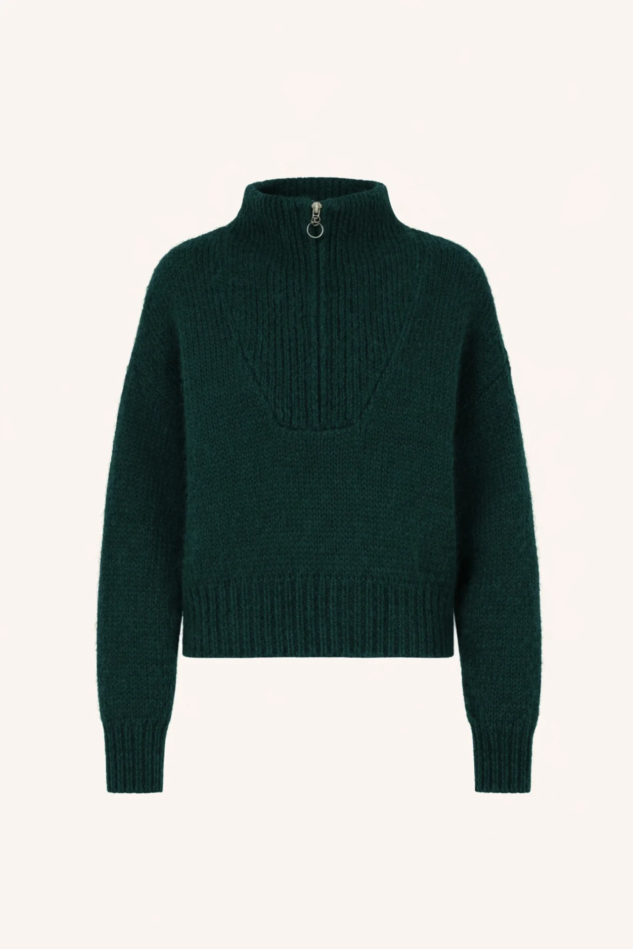 By-Bar Boxy beau pullover Dark green