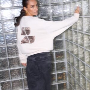 By-Bar Lili lucky dance sweater Oyster melee