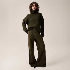 Lois Skater Flare Kombu green