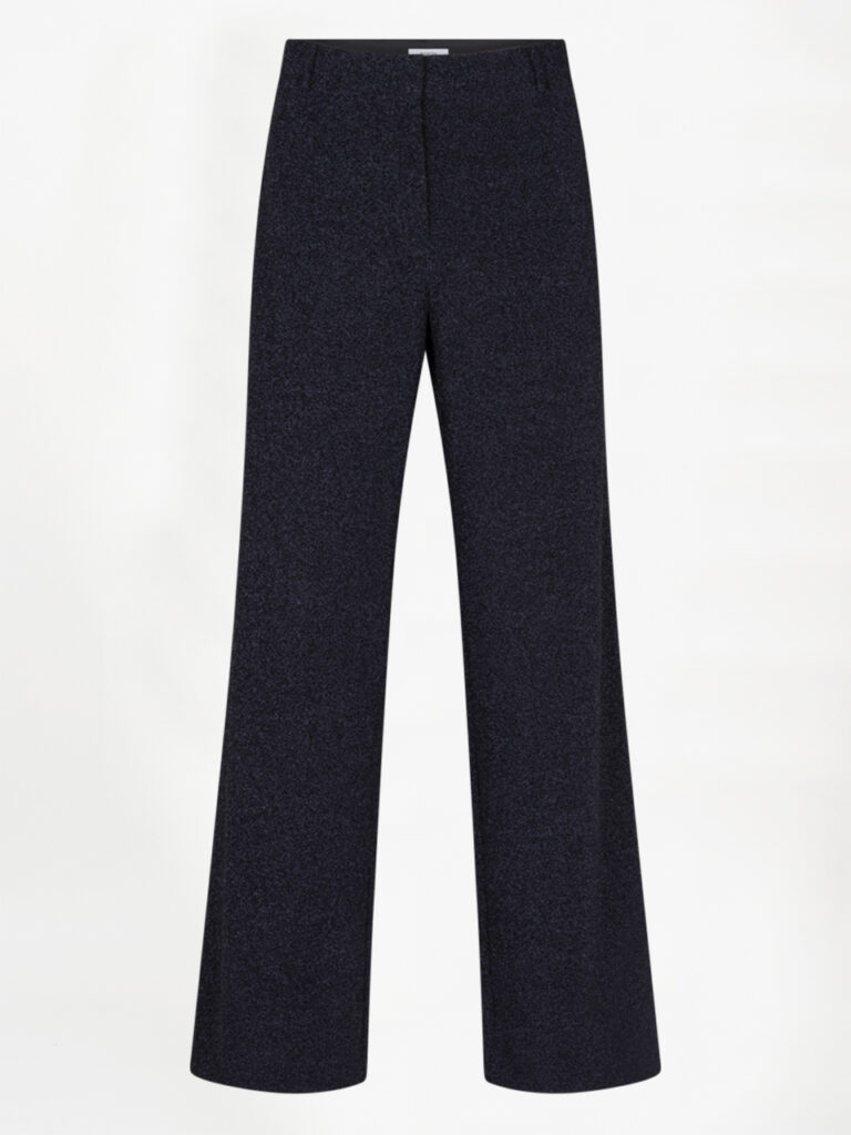 Dante6 wide leg pants Noemia lurex deep navy