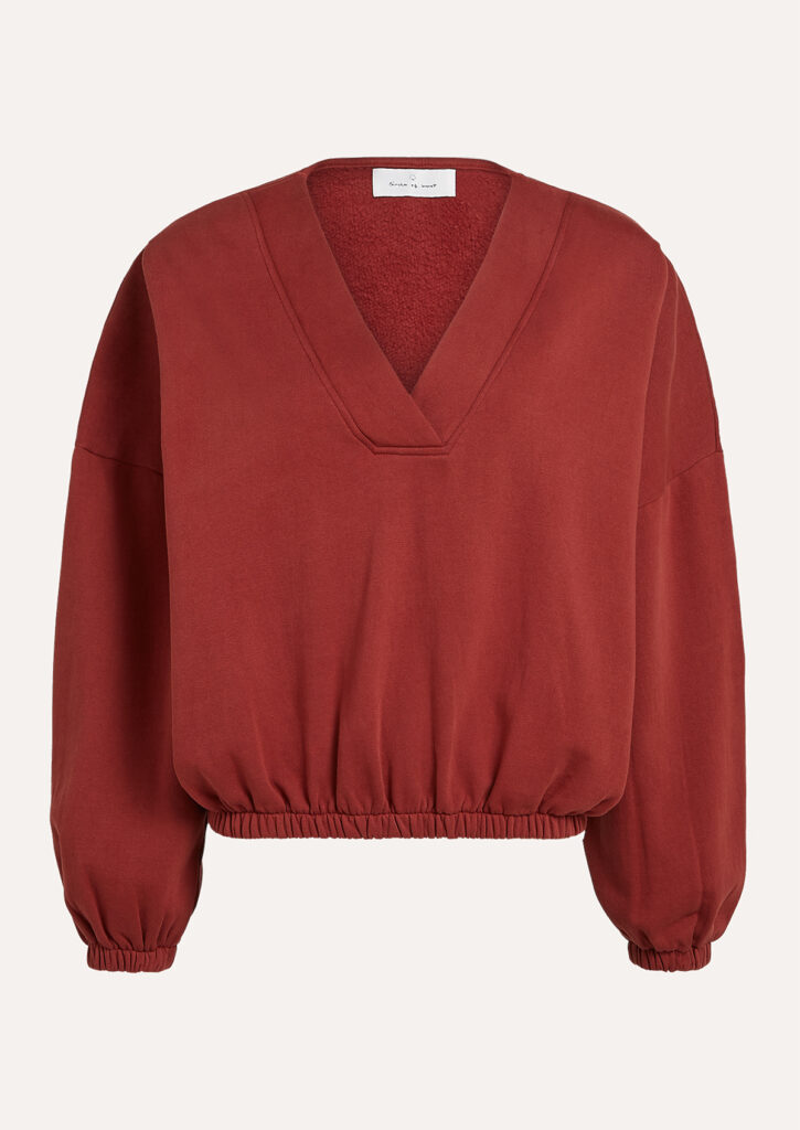 Circle of Trust sweater Dani russet brown