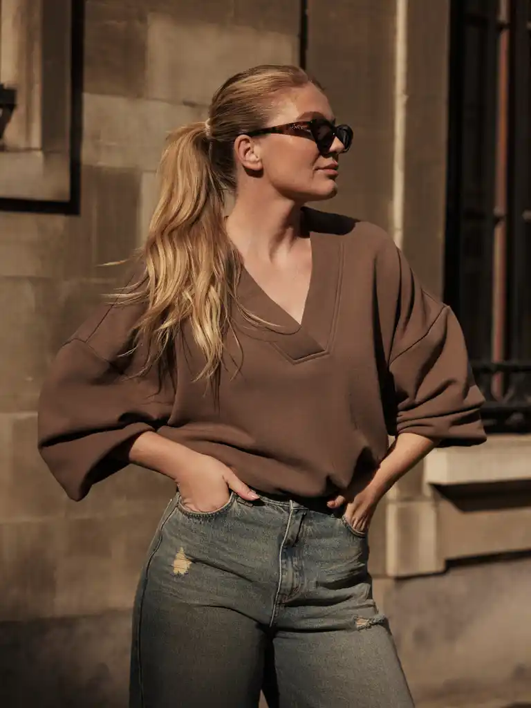 Iris Zeilstra by Circle of Trust Dani sweater raw umber